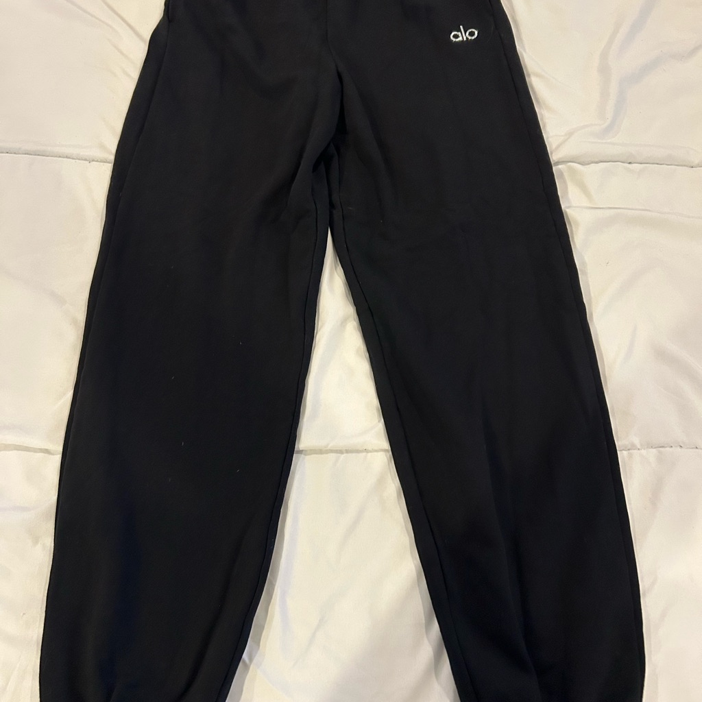 Alo Yoga Kids Charcoal Joggers